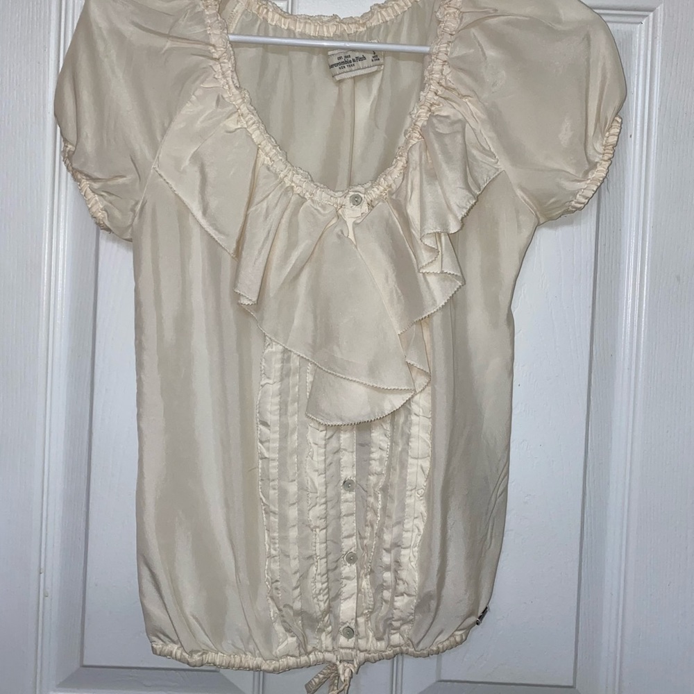 Abercrombie cream top